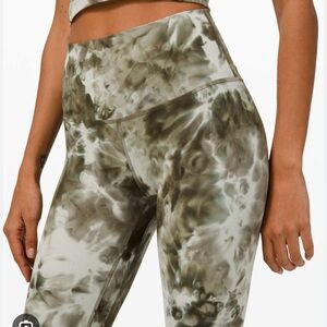 lululemon athletica Women's Align Pant 28" - Diamond Dye Green